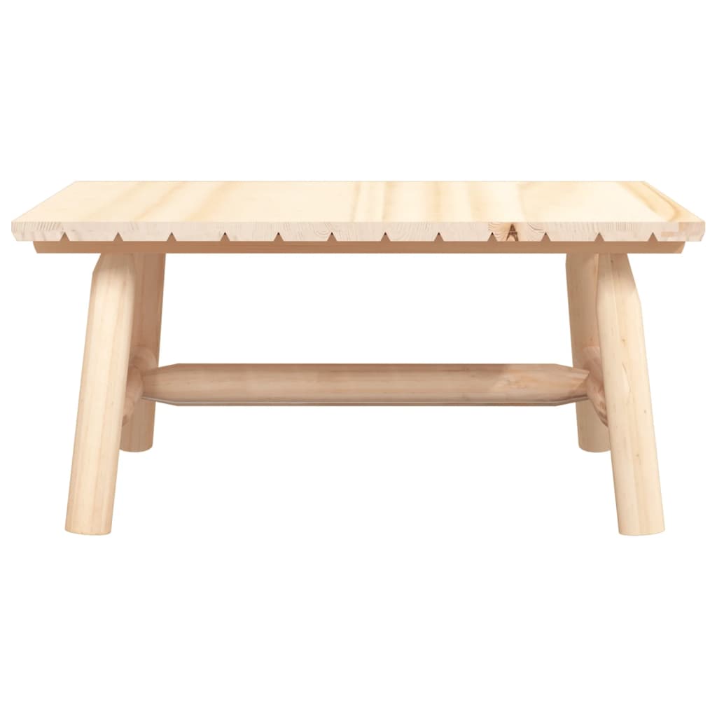 Coffee table 90x50x41 cm solid spruce wood