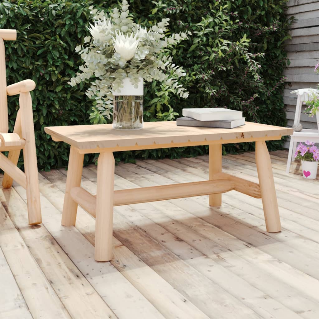 Coffee table 90x50x41 cm solid spruce wood