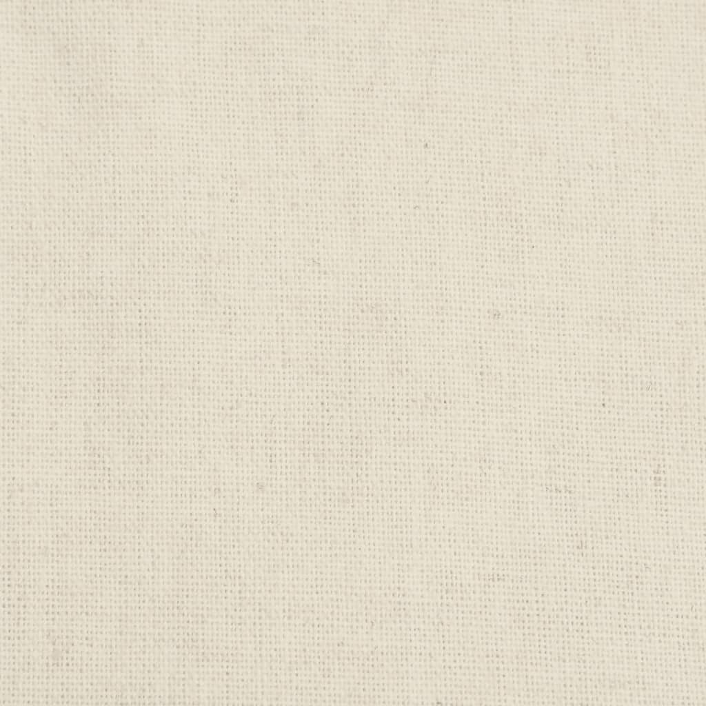 Sessel ohne Armlehne Leinen mit Knopfheftung