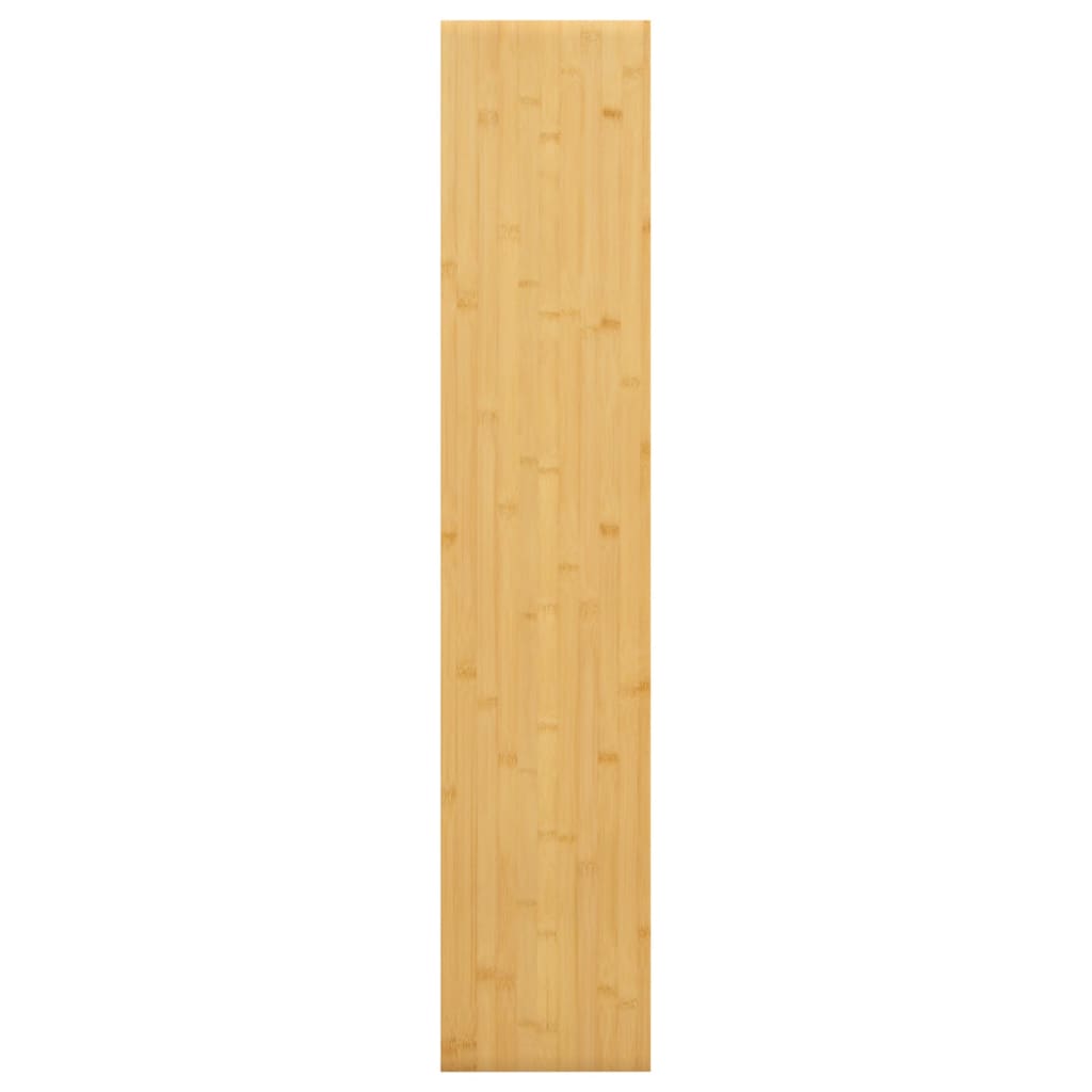 Étagère murale 100x20x1,5 cm en bambou