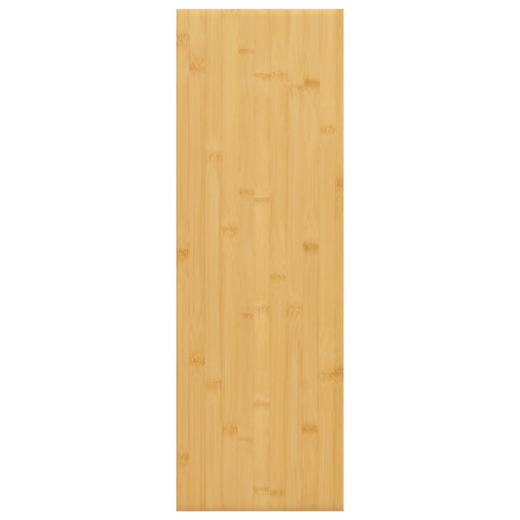 Wall shelf 60x20x2.5 cm bamboo