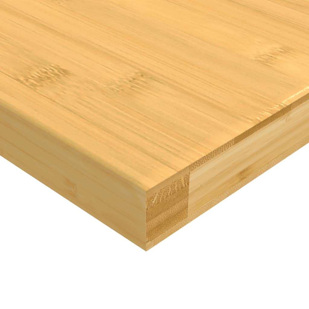 Wall shelf 60x20x2.5 cm bamboo