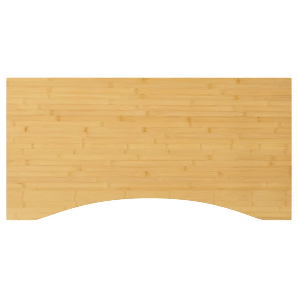 Schreibtischplatte 80x40x1,5 cm Bambus