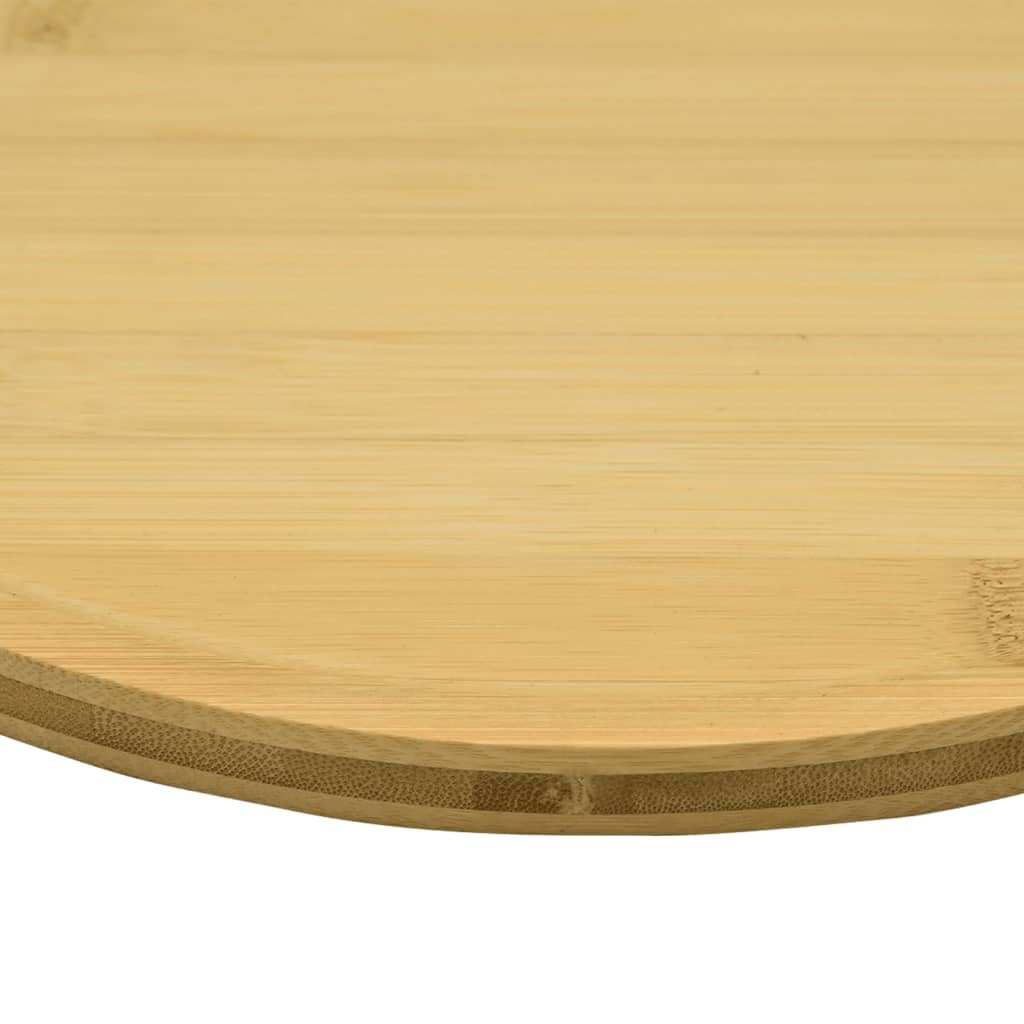 Assiettes à pizza 4 pièces Ø32x1,5 cm bambou