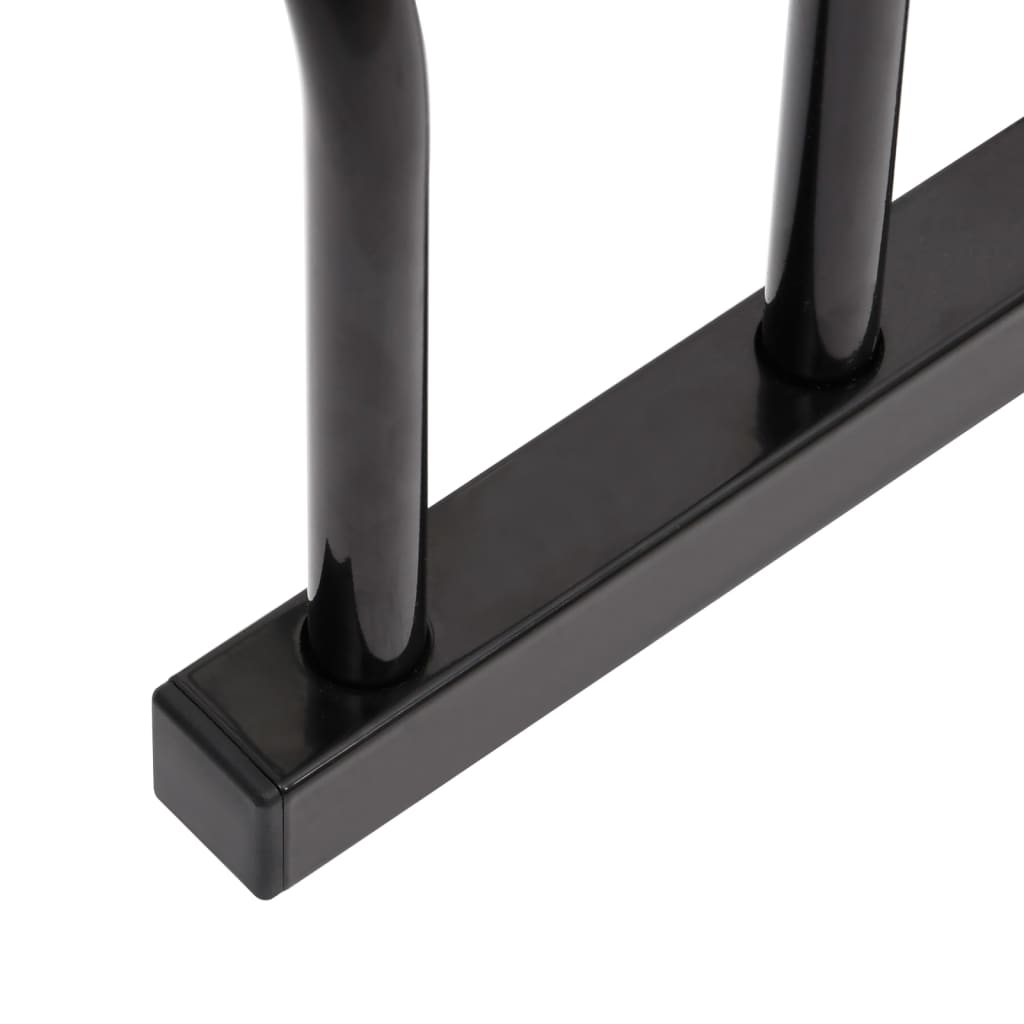 Support à vélo pour 6 vélos, acier noir