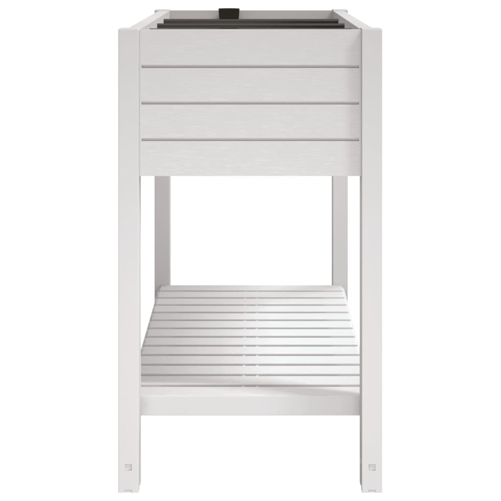Raised Bed White 110x45x79 cm Polypropylene
