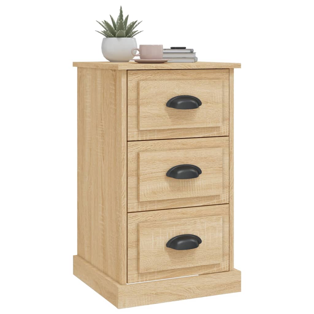 Table de chevet en chêne Sonoma 39x39x67 cm matériau bois