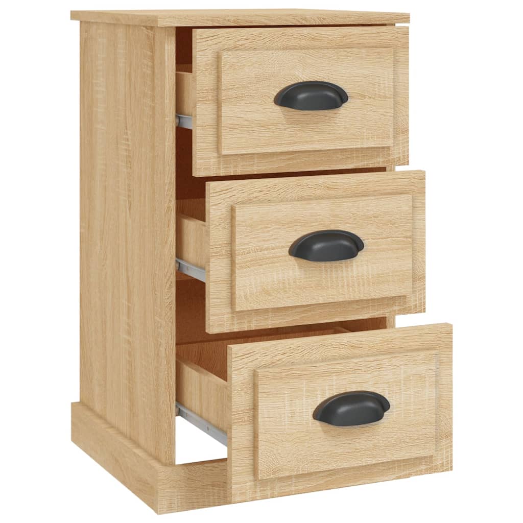 Table de chevet en chêne Sonoma 39x39x67 cm matériau bois