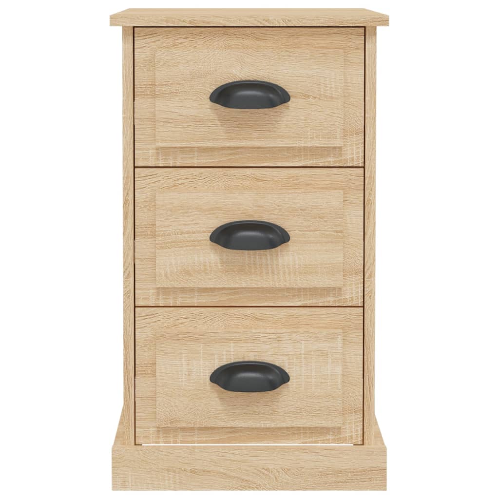 Table de chevet en chêne Sonoma 39x39x67 cm matériau bois