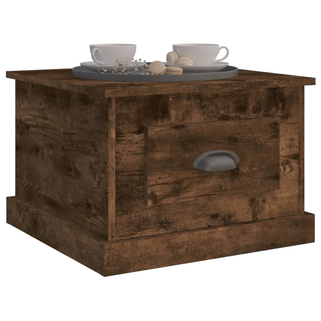 Couchtisch Räuchereiche 50x50x35 cm Holzwerkstoff