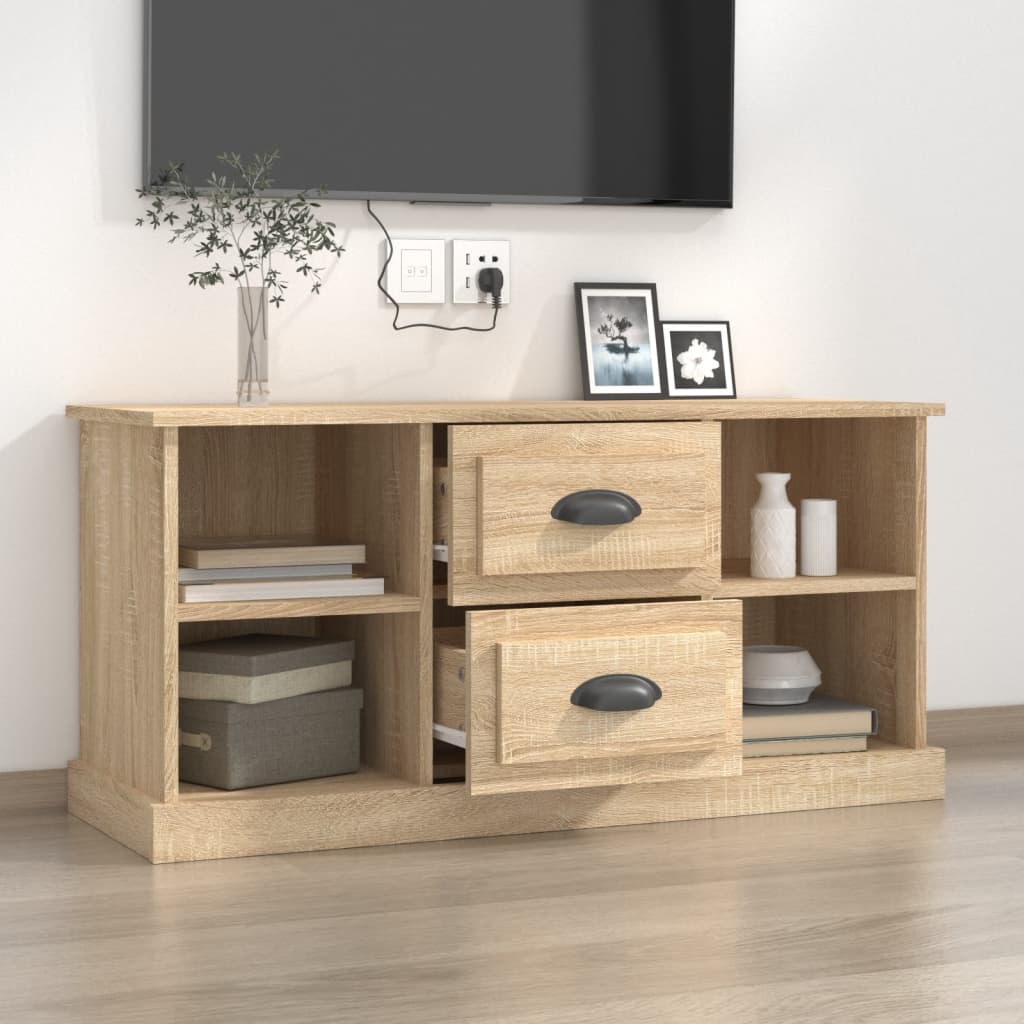 Meuble TV en chêne Sonoma 99,5 x 35,5 x 48 cm, matériau à base de bois