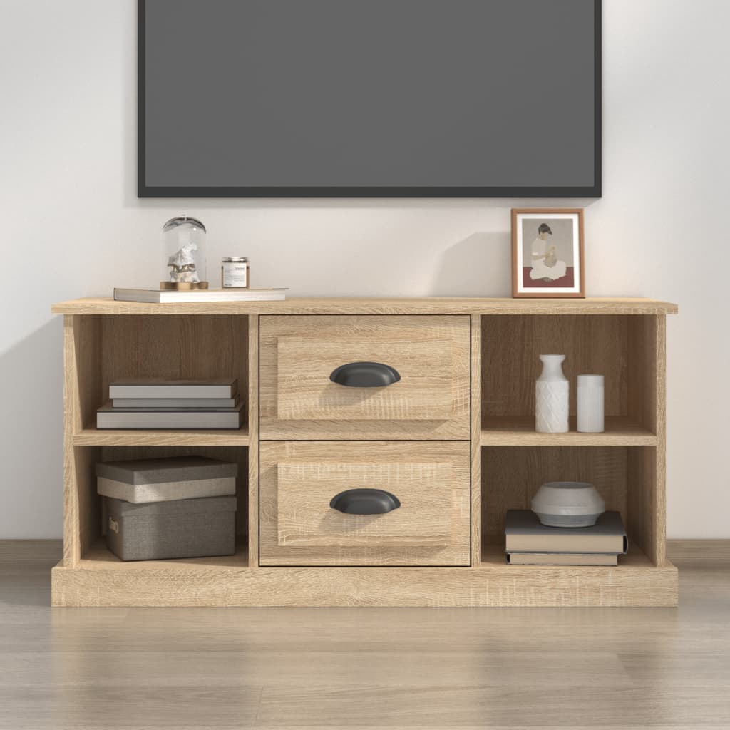 Meuble TV en chêne Sonoma 99,5 x 35,5 x 48 cm, matériau à base de bois