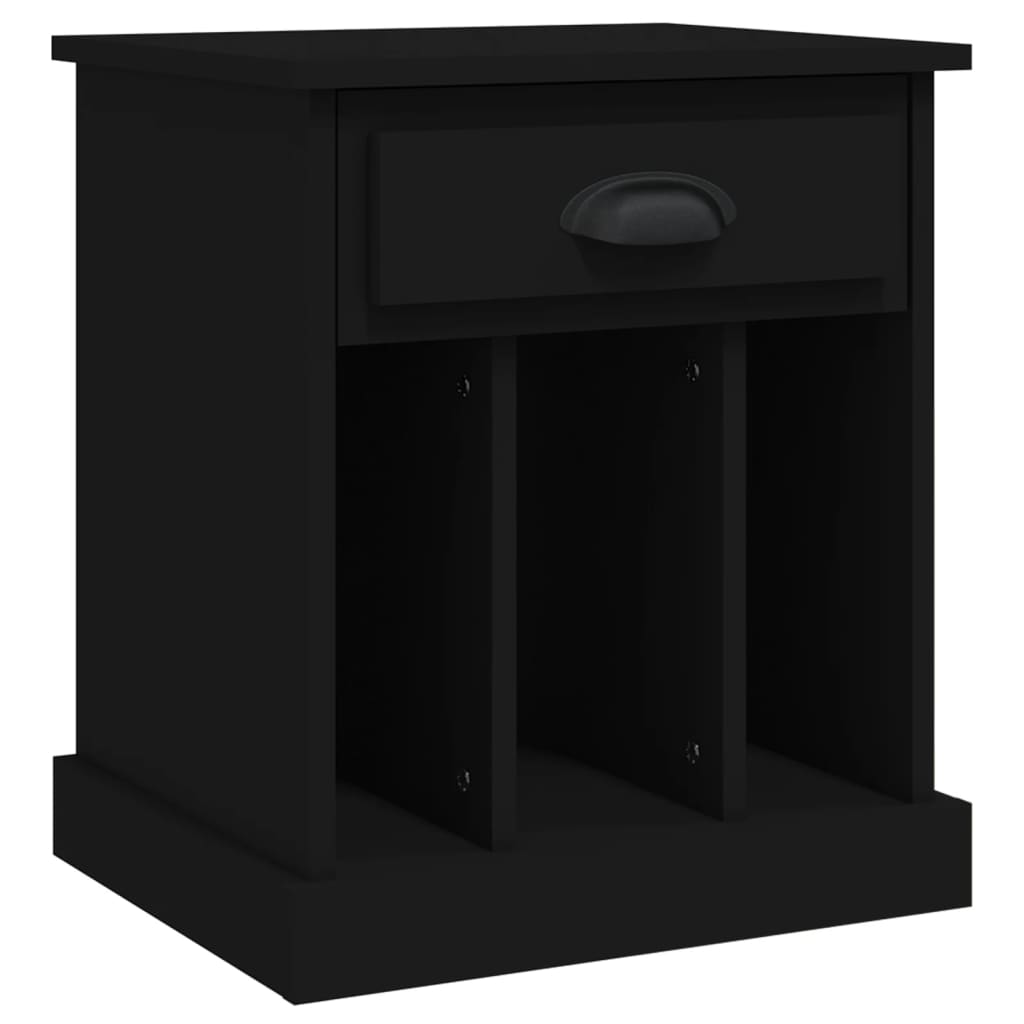 Tables de chevet 2 pièces Noir 43x36x50 cm