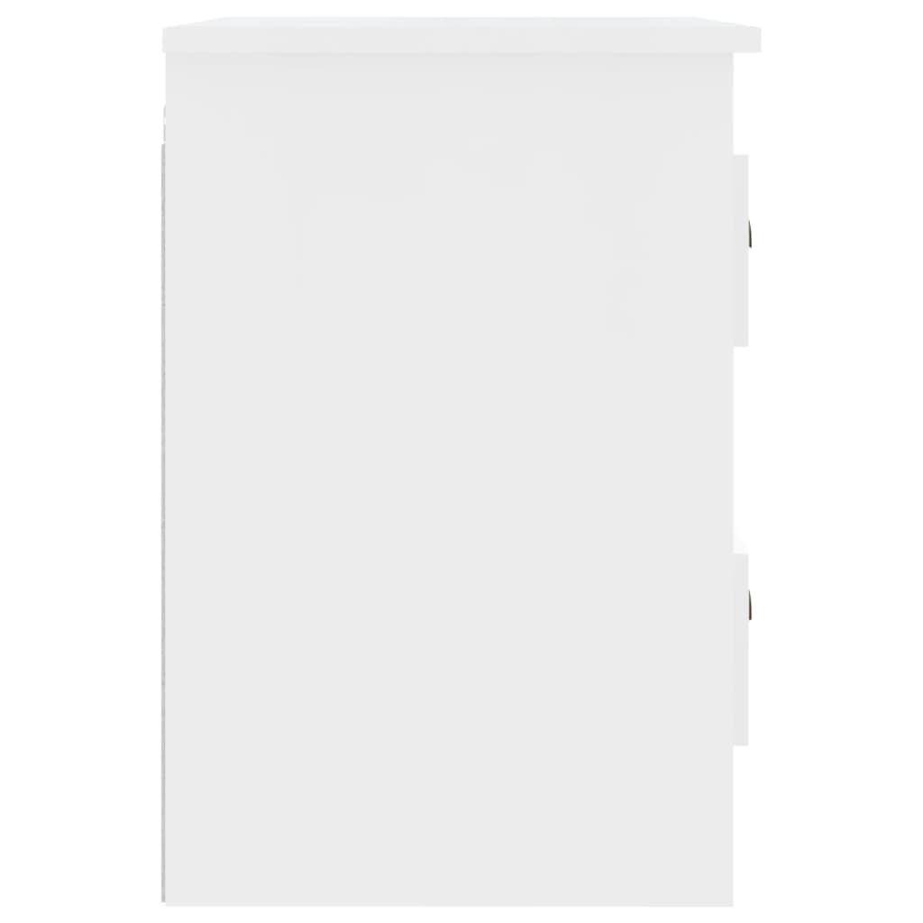 Wall Bedside Tables 2 pcs. White 41.5x36x53 cm