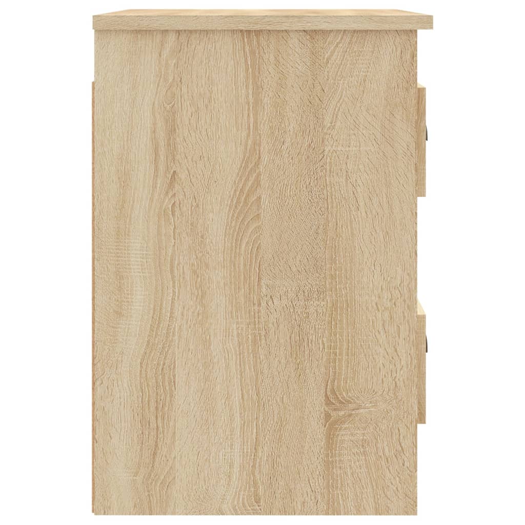 Wall-mounted bedside tables 2 pcs. Sonoma oak 41.5x36x53 cm