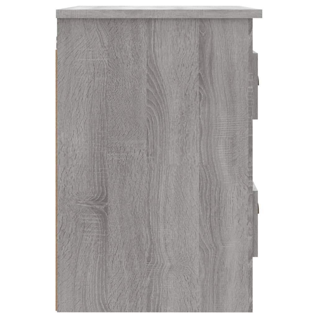 Wall Bedside Tables 2 pcs. Gray Sonoma 41.5x36x53 cm