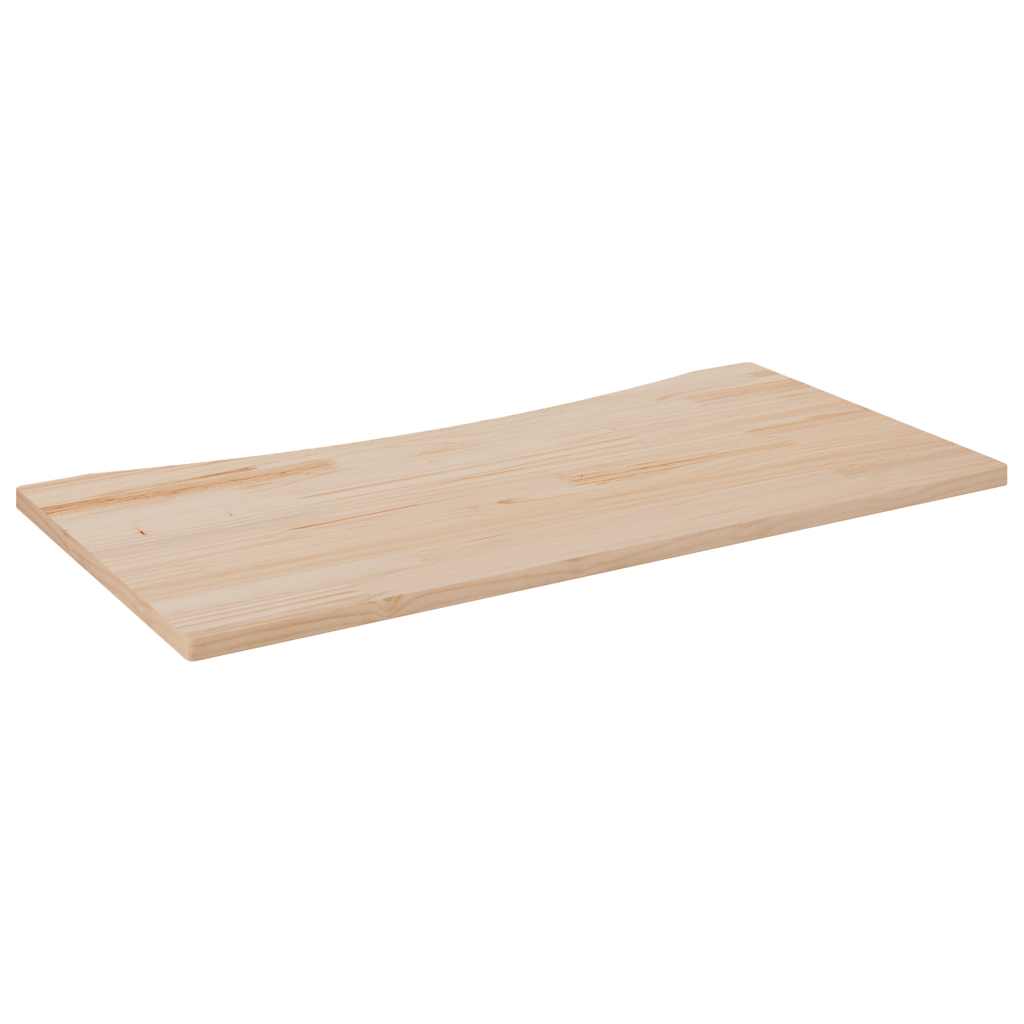 Desk top 110x60x2.5 cm solid pine wood