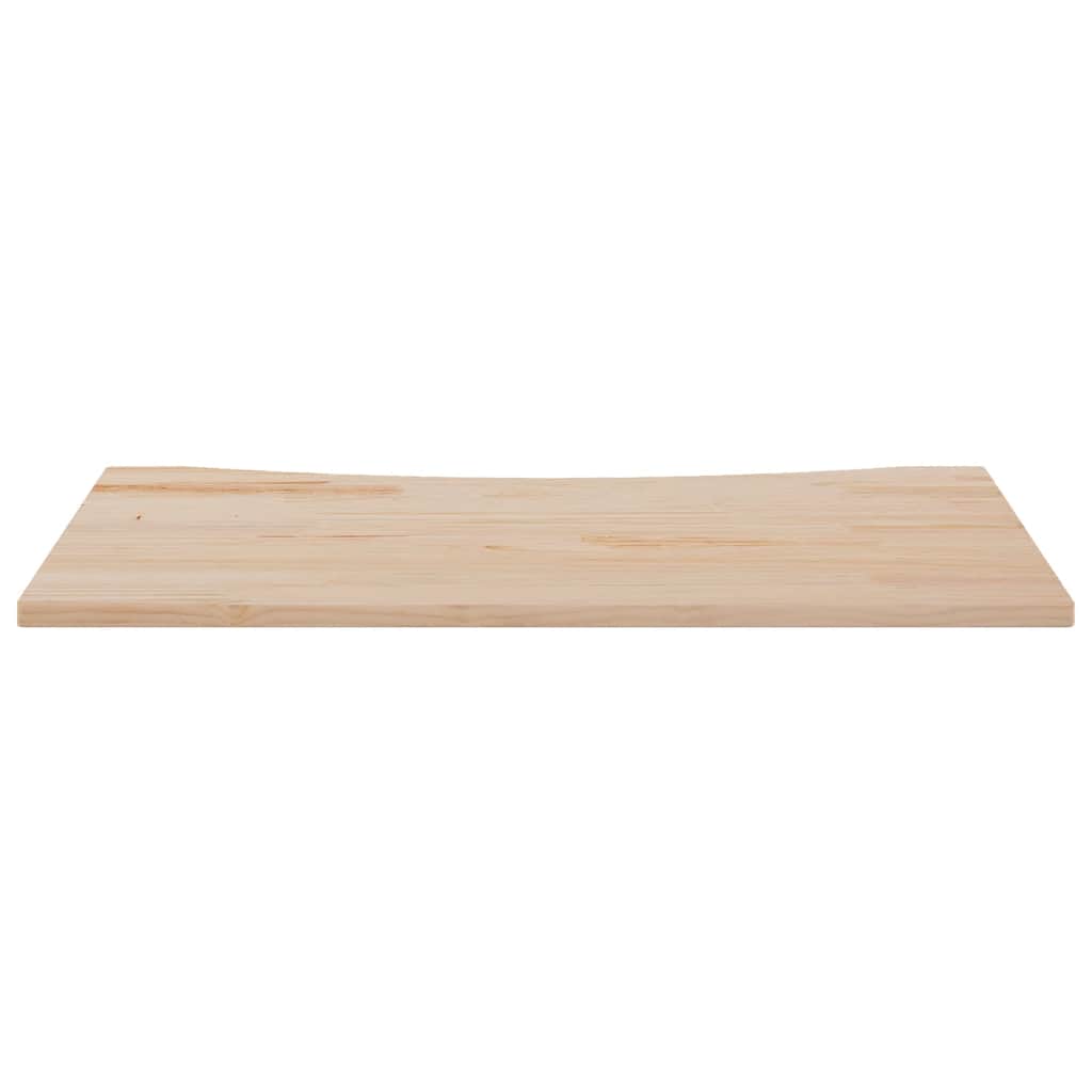 Desk top 110x60x2.5 cm solid pine wood