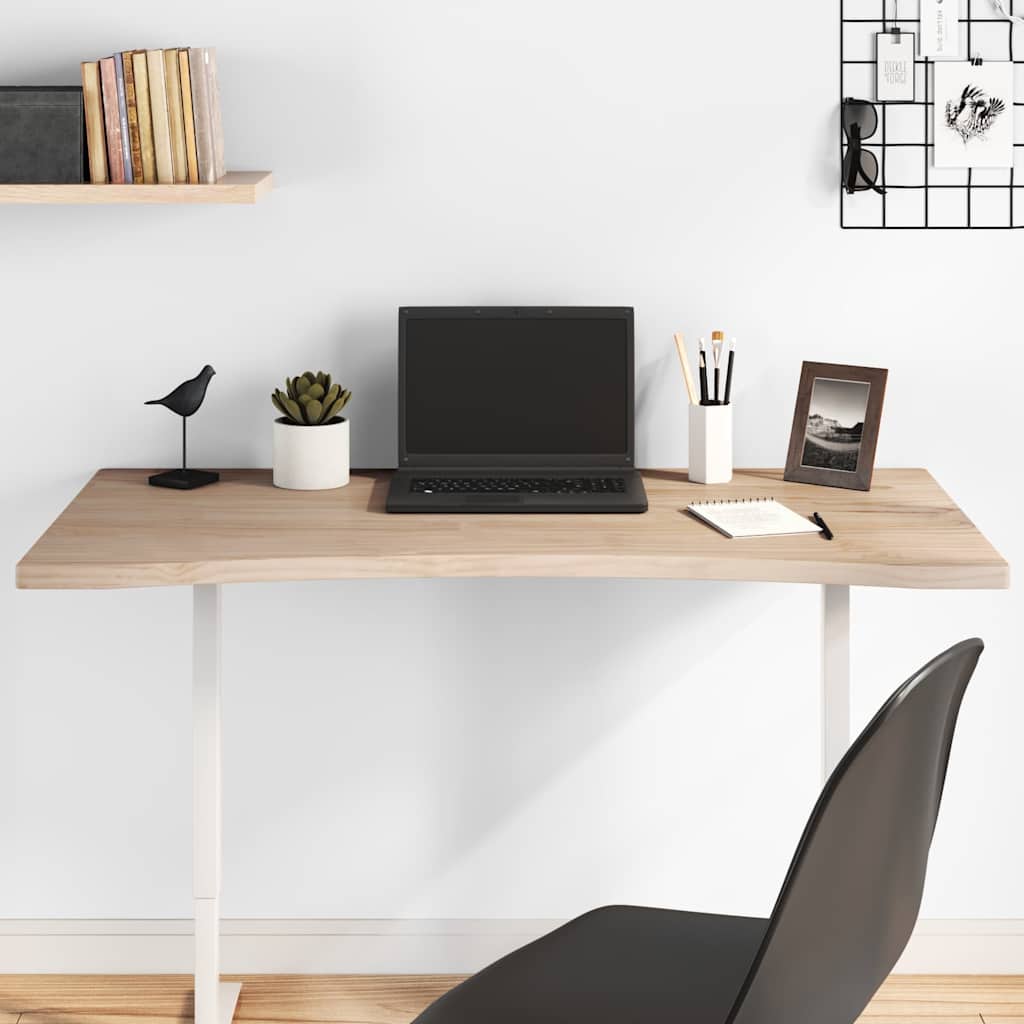 Desk top 110x60x2.5 cm solid pine wood