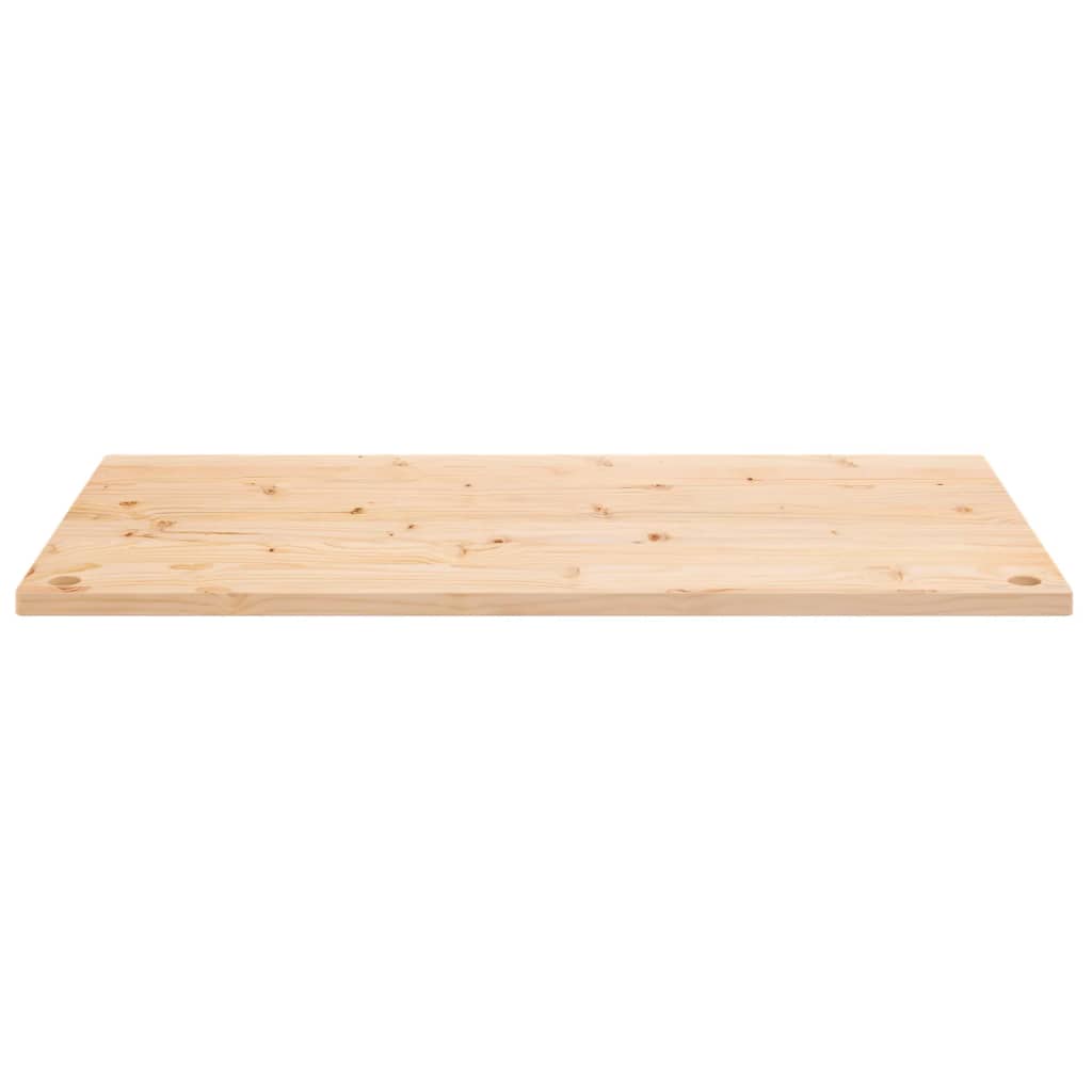 Desk top 110x55x2.5 cm solid pine wood
