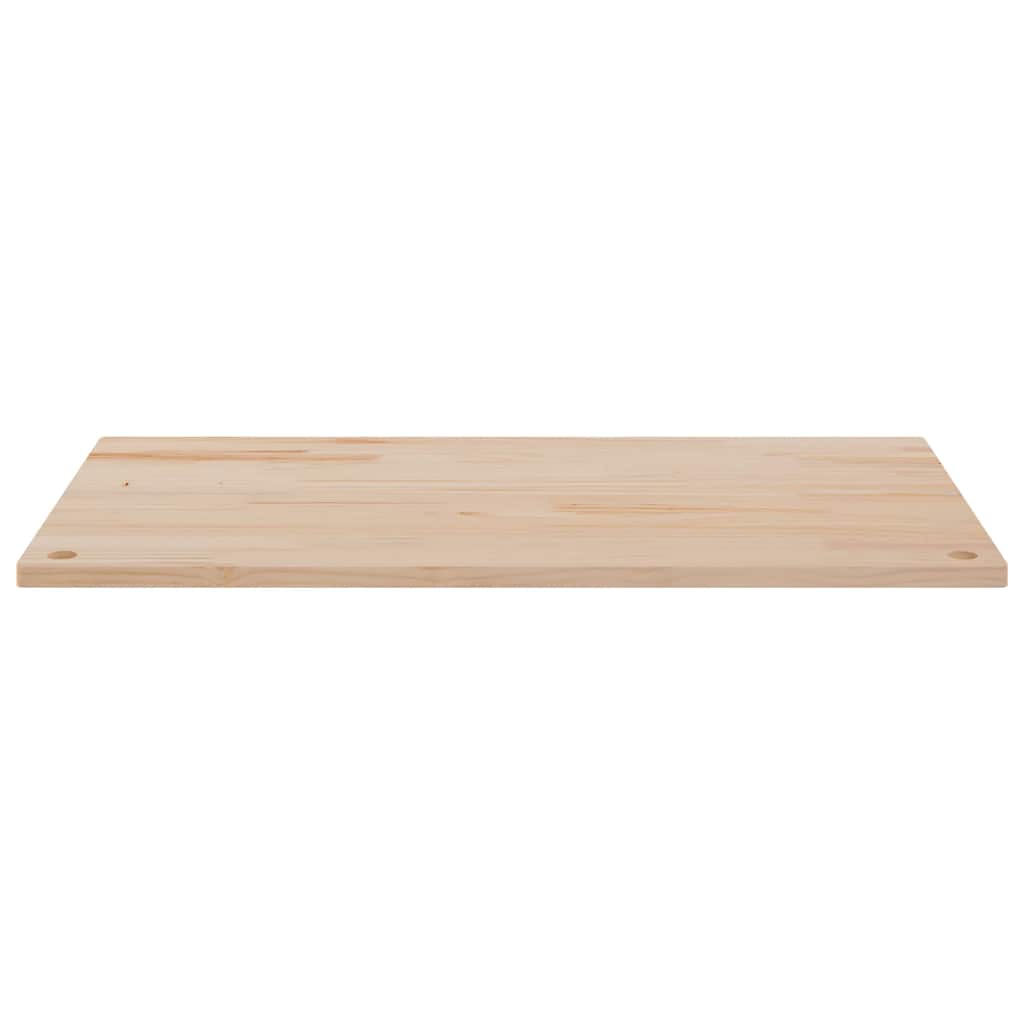 Plateau de bureau 100x60x2,5 cm en pin massif
