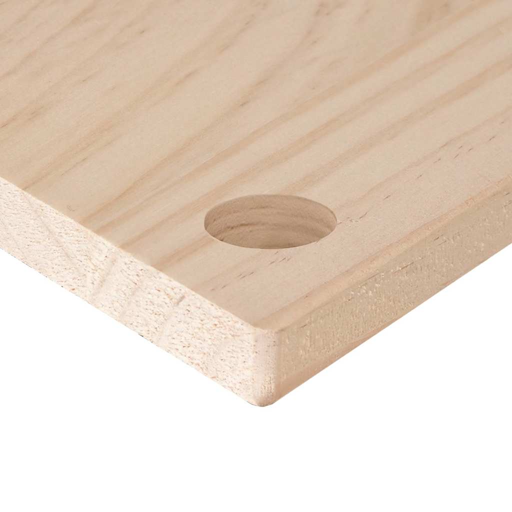 Desk top 110x60x2.5 cm solid pine wood