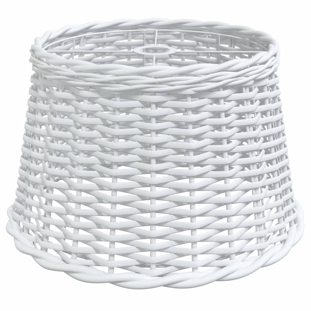Lampshade White Ø45x28 cm Wicker