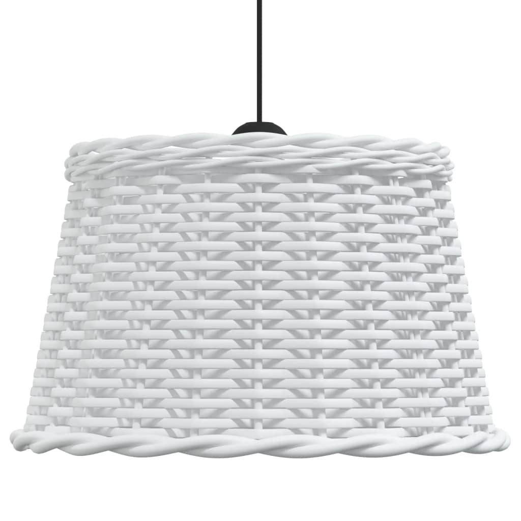 Lampshade White Ø45x28 cm Wicker