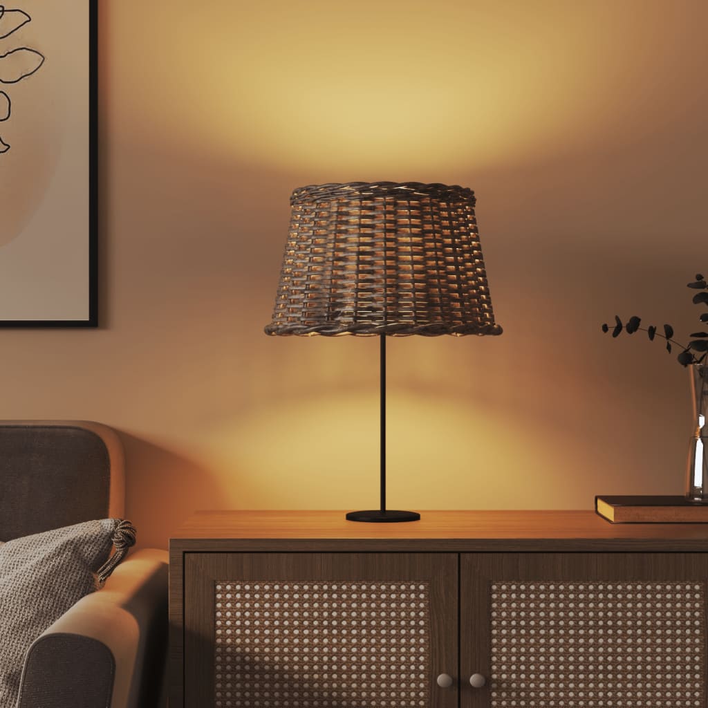Lampshade Brown Ø45x28 cm Wicker