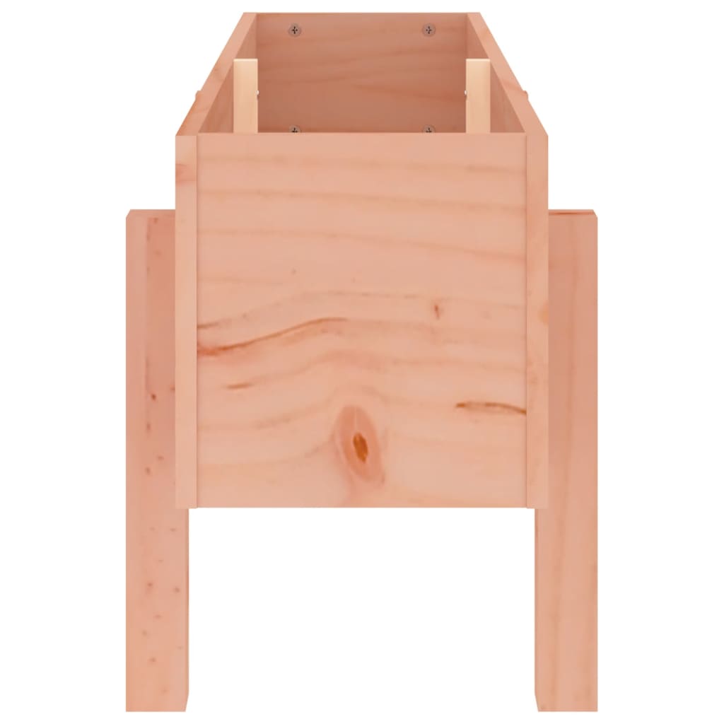 Jardinière surélevée 101x30x38 cm en bois massif de sapin Douglas