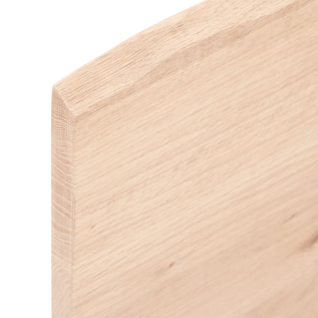 Wall shelf 80x60x2 cm solid oak untreated