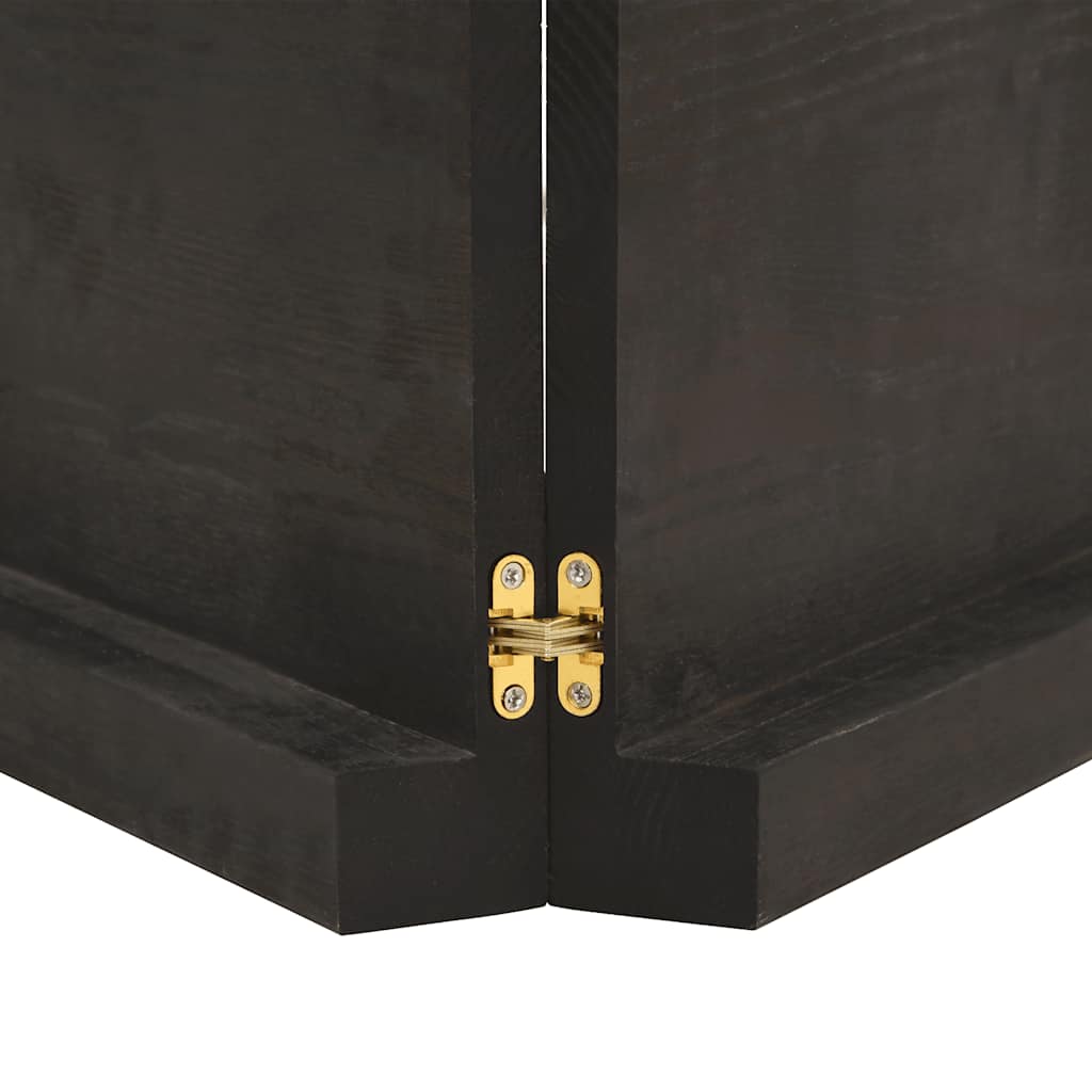 Plateau de table 140x60x(2-6) cm bois massif traité bord d'arbre