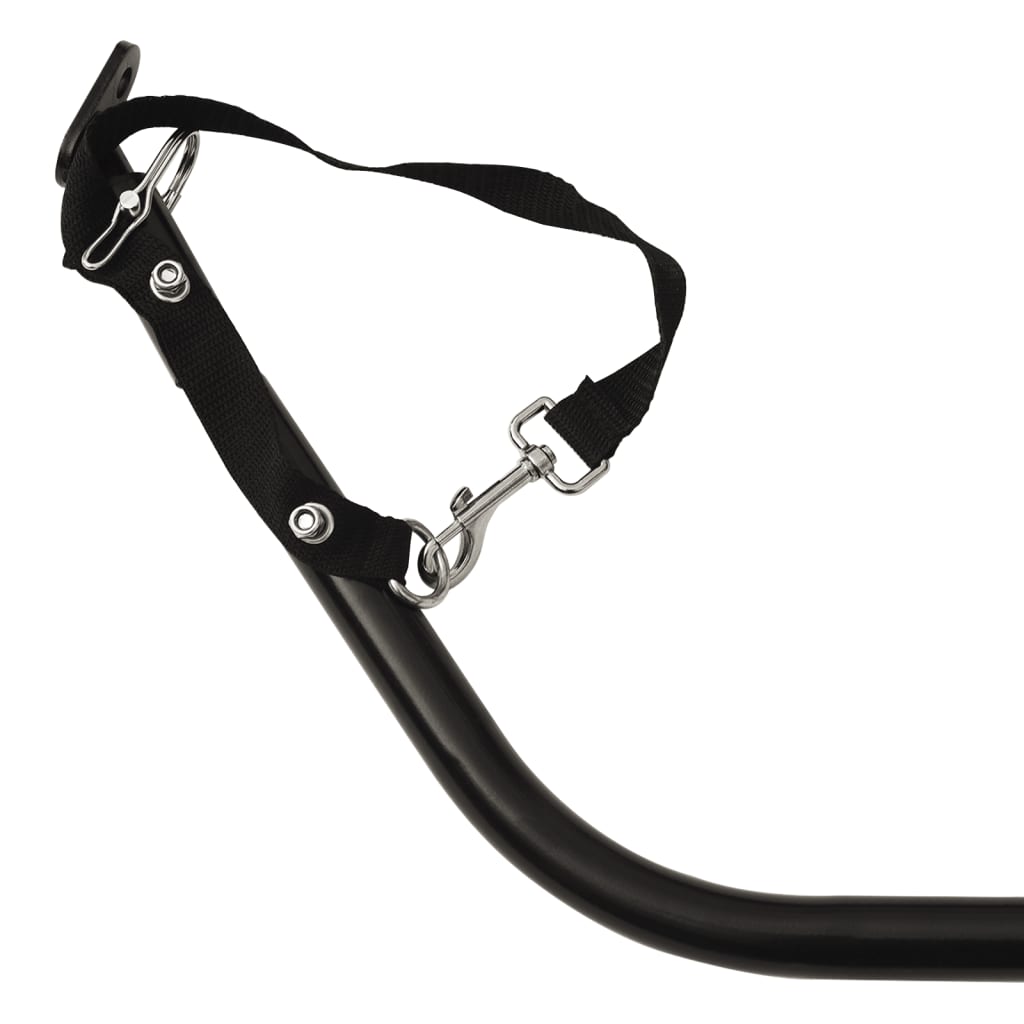 Bicycle Trailer Black 30 kg Iron