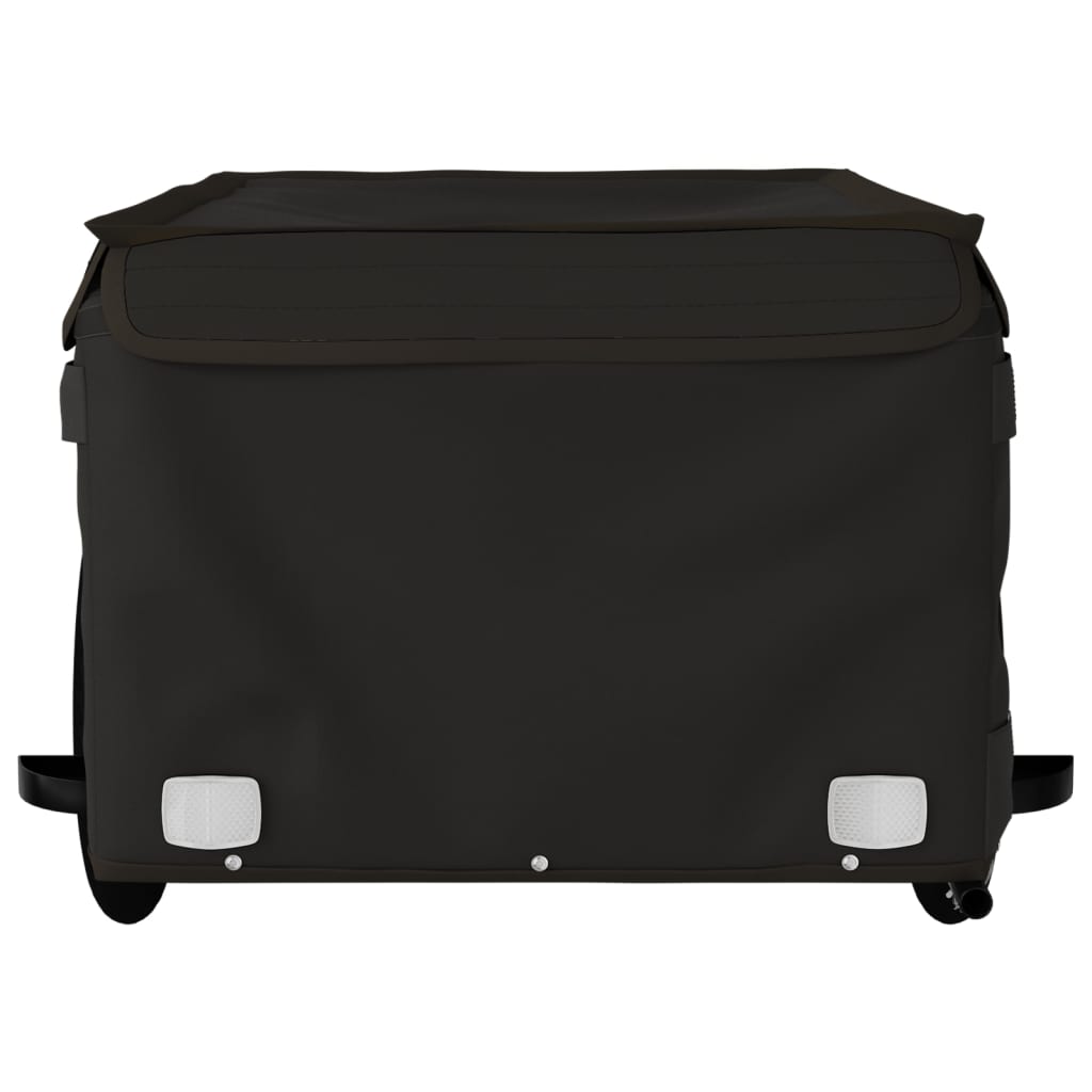 Bicycle Trailer Black 45 kg Iron