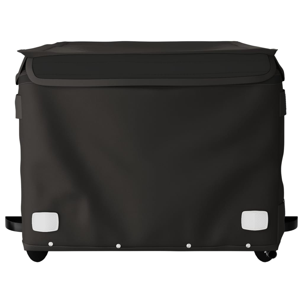 Bicycle Trailer Black 45 kg Iron