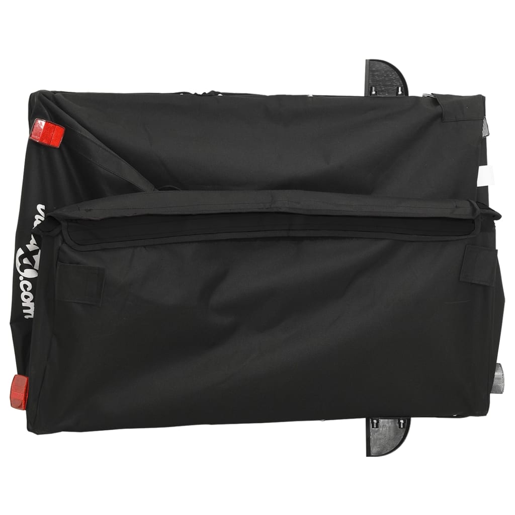 Bicycle Trailer Black 45 kg Iron
