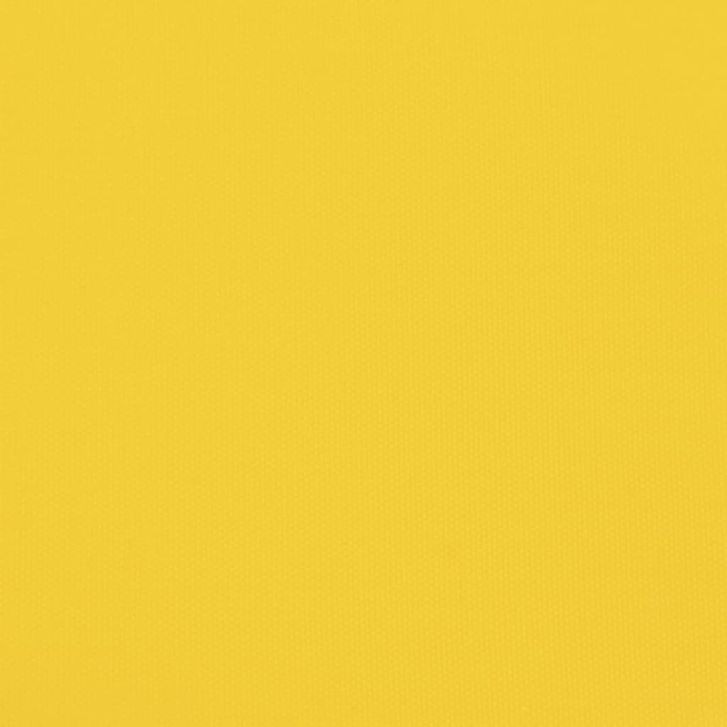 Bicycle Trailer Yellow Oxford Fabric and Iron