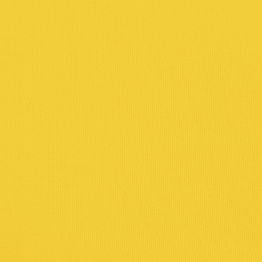 Bicycle Trailer Yellow Oxford Fabric and Iron