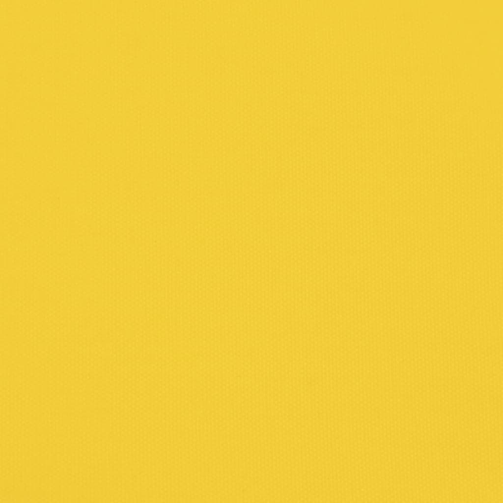 Bicycle Trailer Yellow Oxford Fabric and Iron