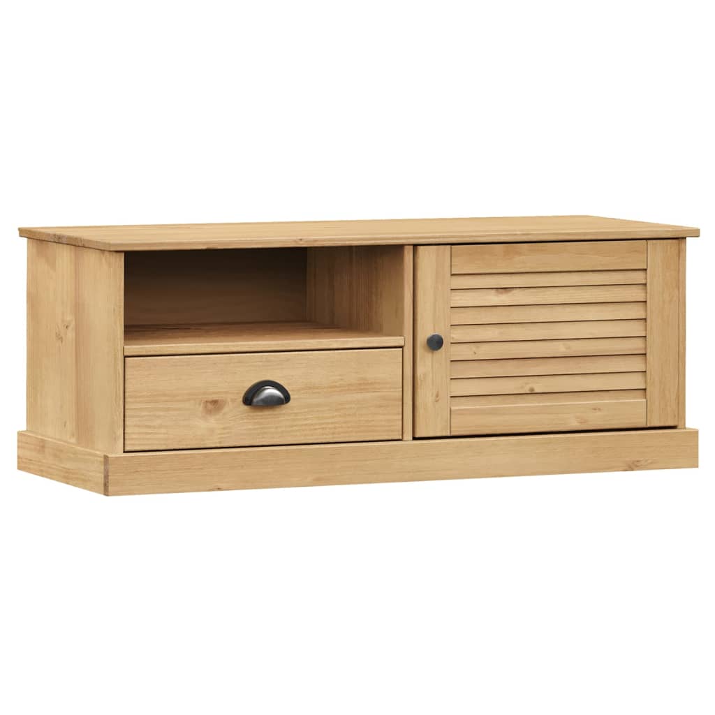 Meuble TV VIGO 106x40x40 cm en pin massif