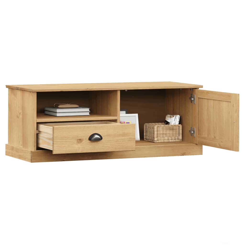 Meuble TV VIGO 106x40x40 cm en pin massif