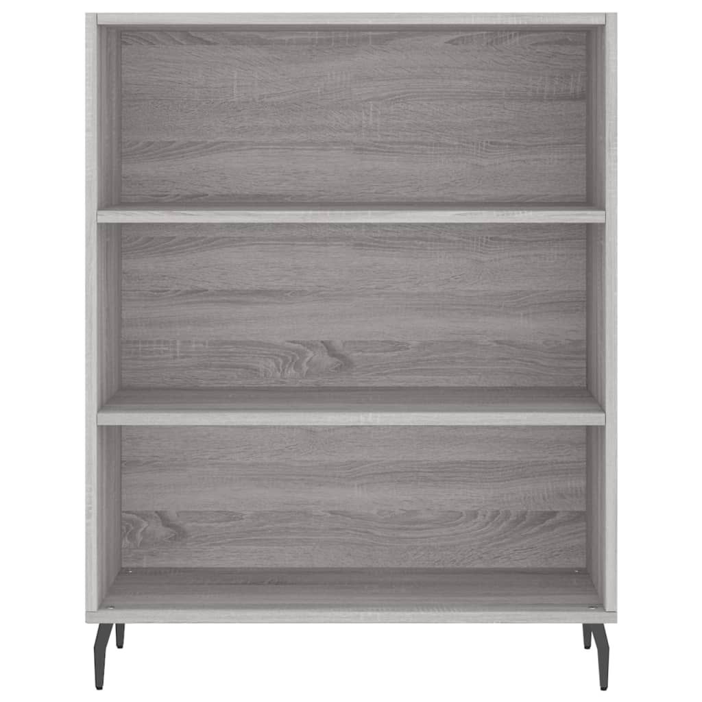 Armoire étagère gris Sonoma 69,5x32,5x90 cm en bois
