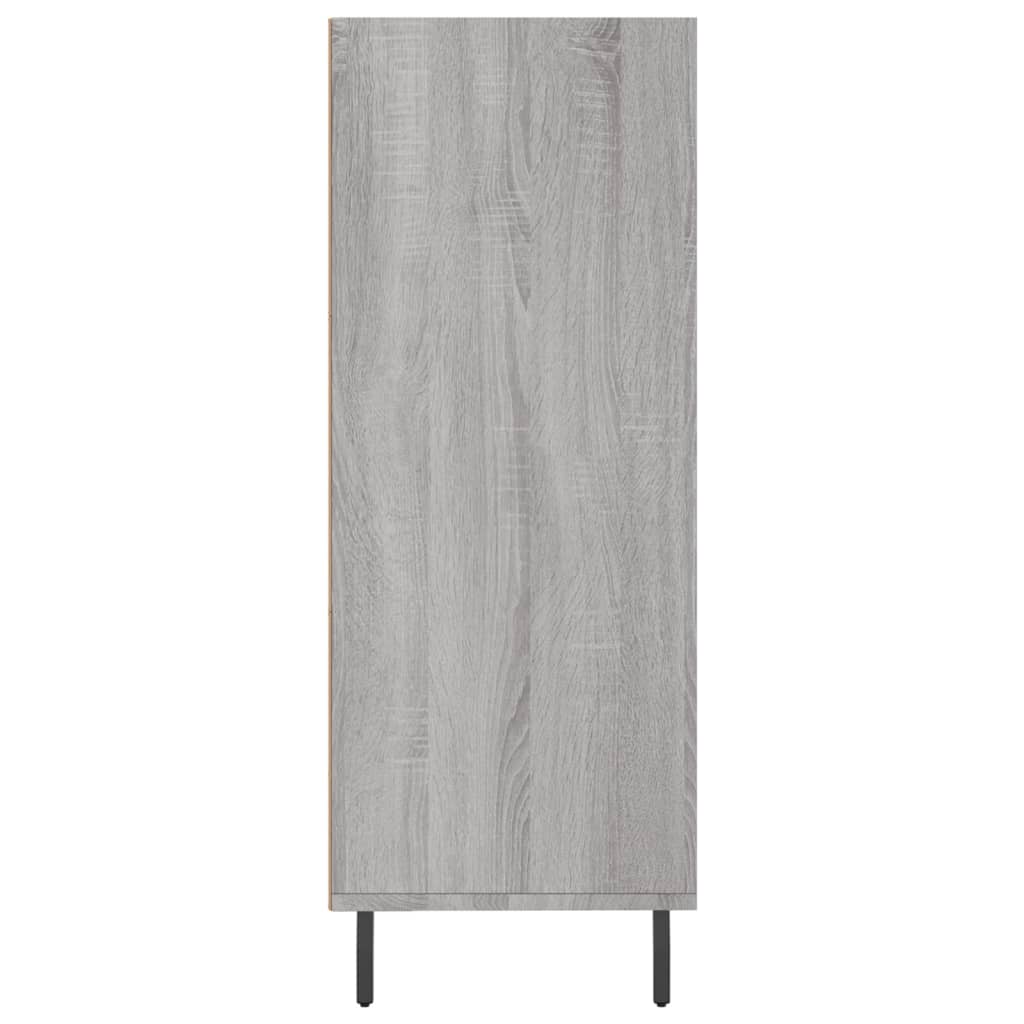 Armoire étagère gris Sonoma 69,5x32,5x90 cm en bois