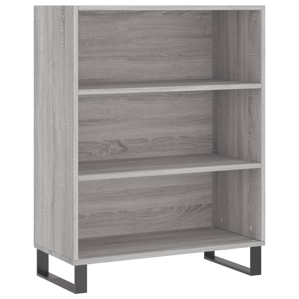 Armoire étagère gris Sonoma 69,5x32,5x90 cm en bois