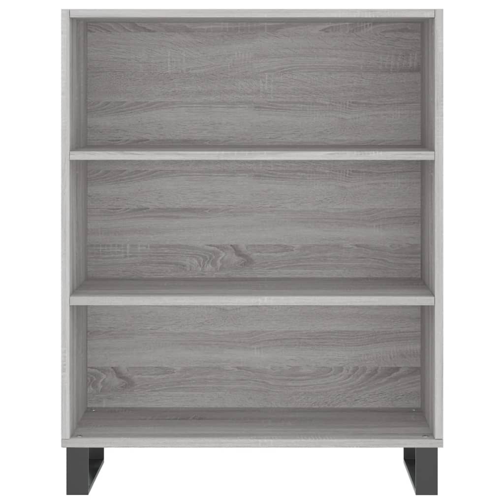 Armoire étagère gris Sonoma 69,5x32,5x90 cm en bois