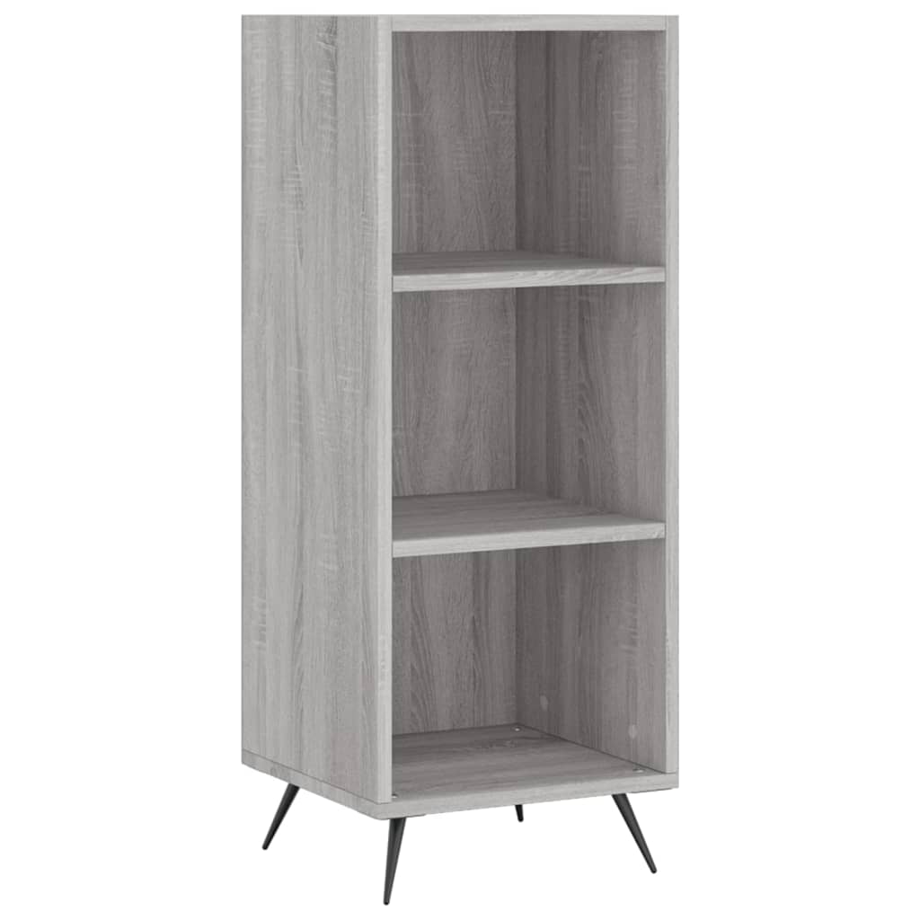 Armoire étagère gris Sonoma 34,5x32,5x90 cm en bois