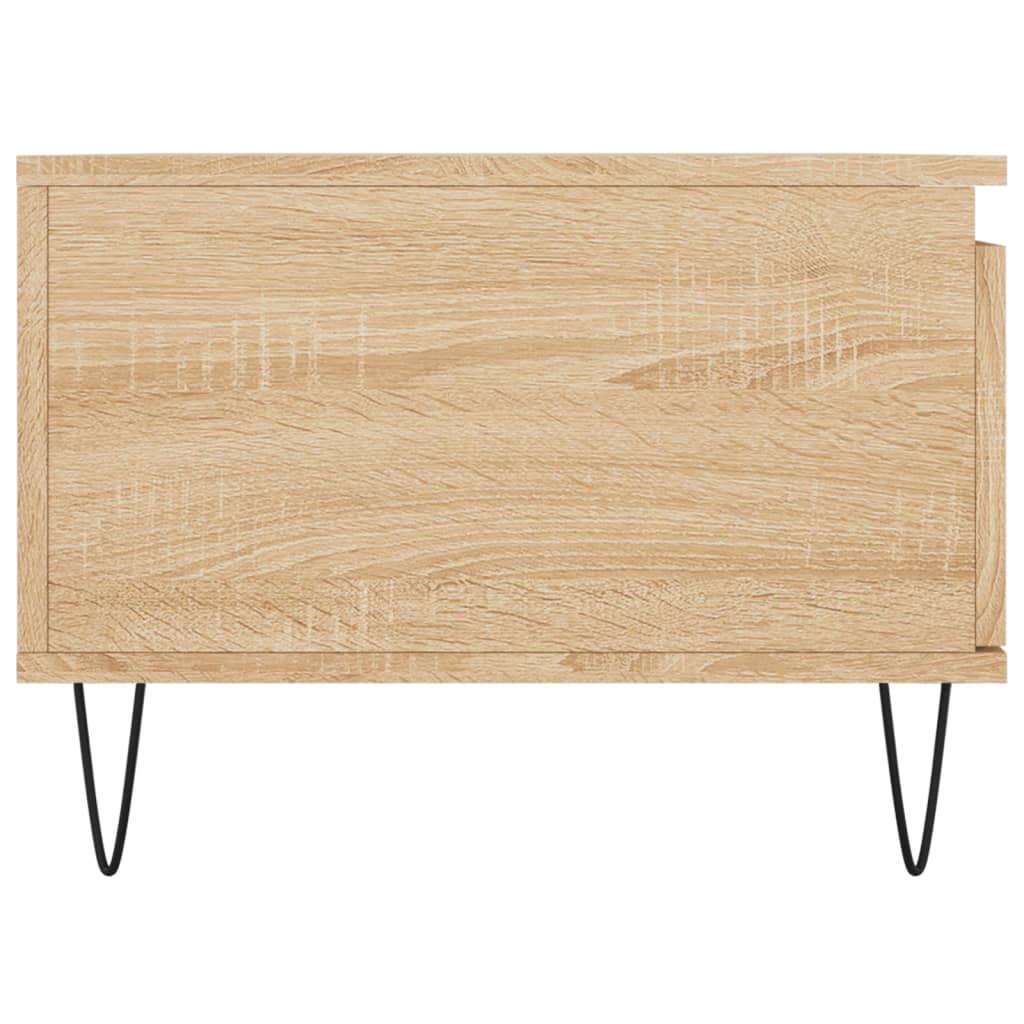 Table basse chêne Sonoma 90x50x36,5 cm en bois