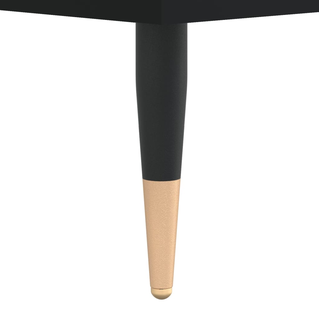 Meuble TV noir 150x30x44,5 cm en bois
