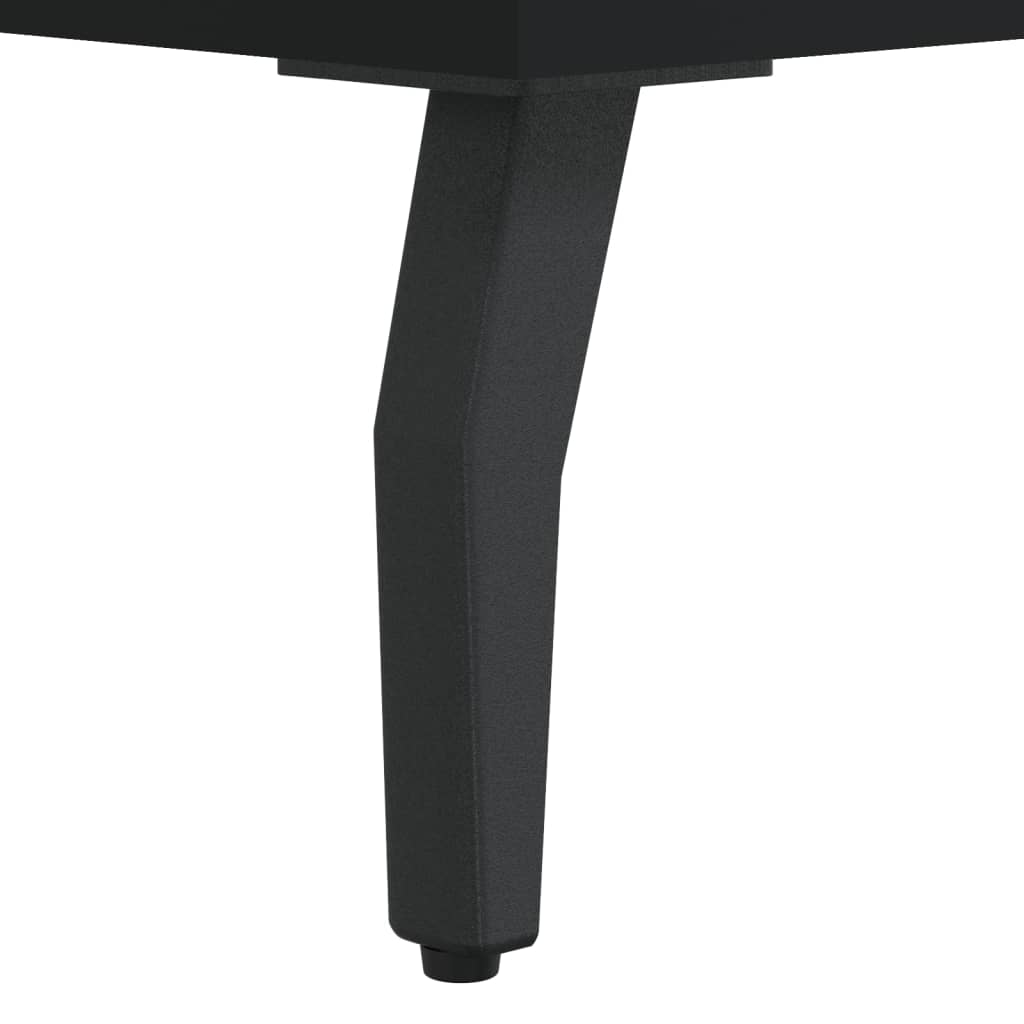 Meuble TV noir 150x30x44,5 cm en bois