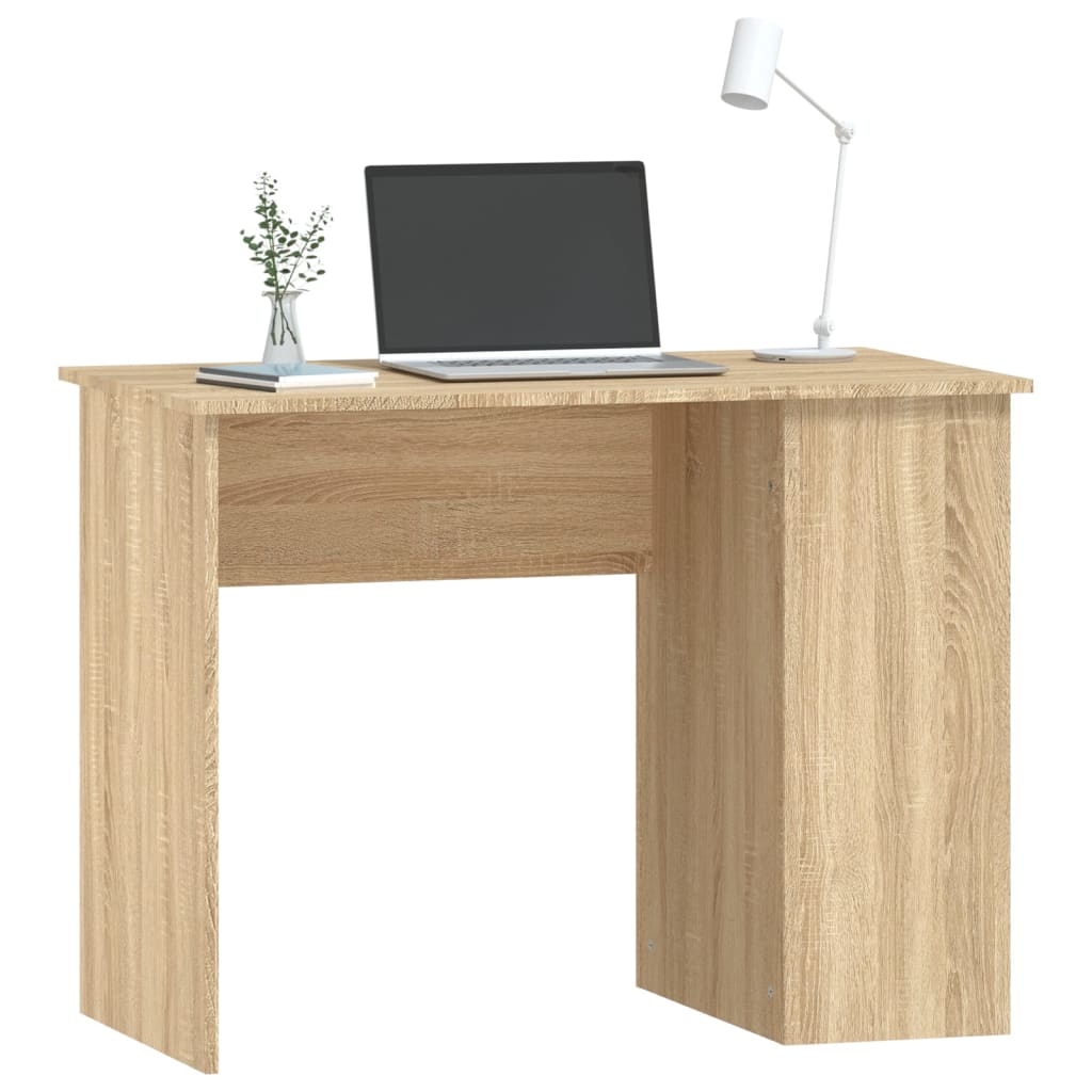 Desk Sonoma oak 100x55x75 cm wood material